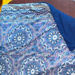 Mandala style comforter & pillow sham